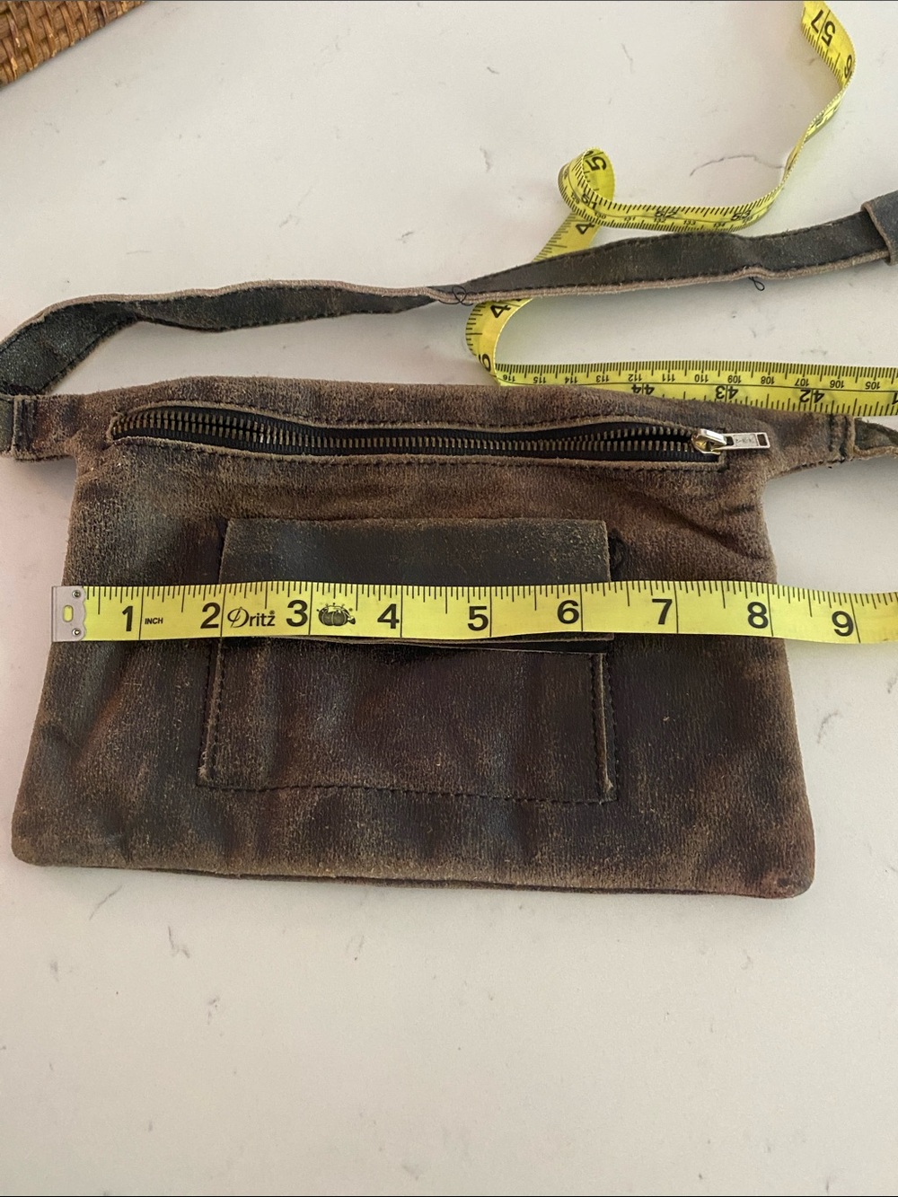Urban Outfitters Faux Sueded Leather Waist  Fanny Pack - Picture 9 of 10